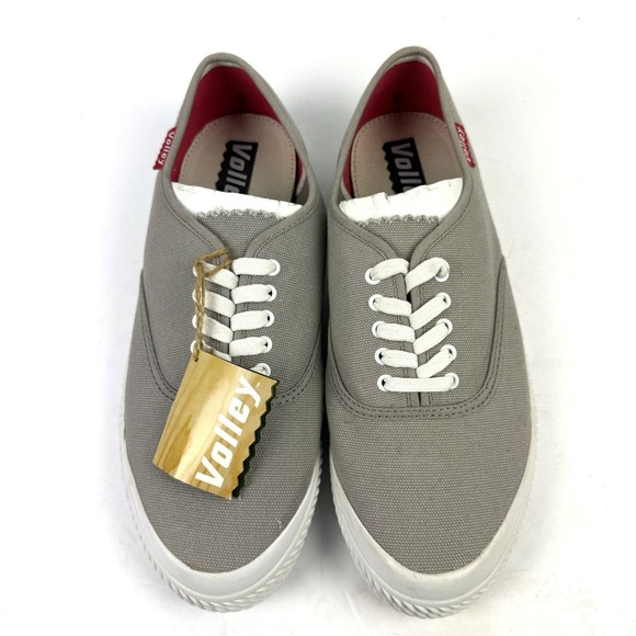 Volley OC Other - Volley OC Shoes 9 Mens Gray Canvas Lace Up Sneaker Australian Tennis Brand New